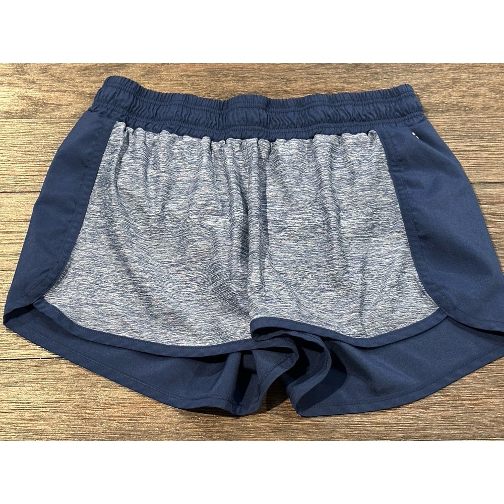 HEAD SHORTS womens size medium Blue PULL ON ATHLETIC workout gym running